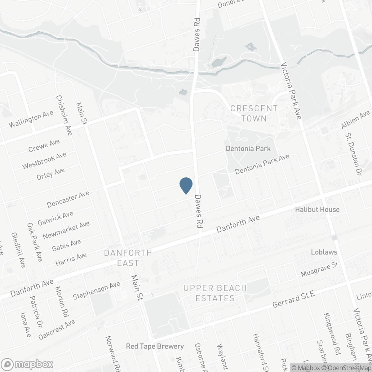 47 DENTONIA PARK AVENUE, Toronto, Ontario M4C 1W6